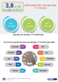 Tín hiệu vui trong việc xuất khẩu tôm