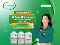 Chào mừng 2023 - PTG VIETNAM tặng ngay 10% cho 100 đơn hàng đặc trị gan Supliver đầu tiên 