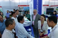 Bộ trưởng Lê Minh Hoan và những khoảnh khắc khích lệ những doanh nghiệp vì một Ngành Thuỷ sản phát triển bền vững tại Triển lãm Vietshrimp 2024.